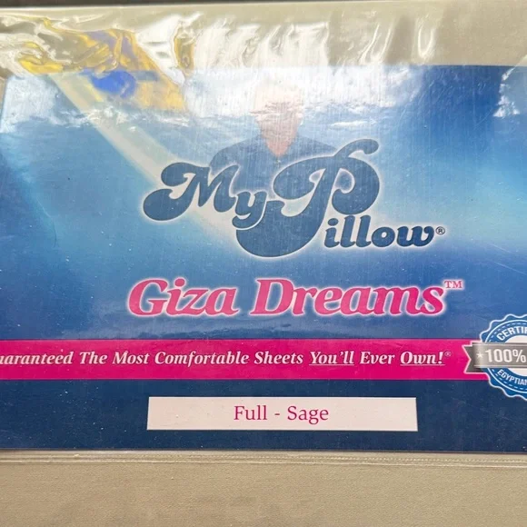 Giza Dreams Full Sheet Set - Sage - Picture 1 of 2